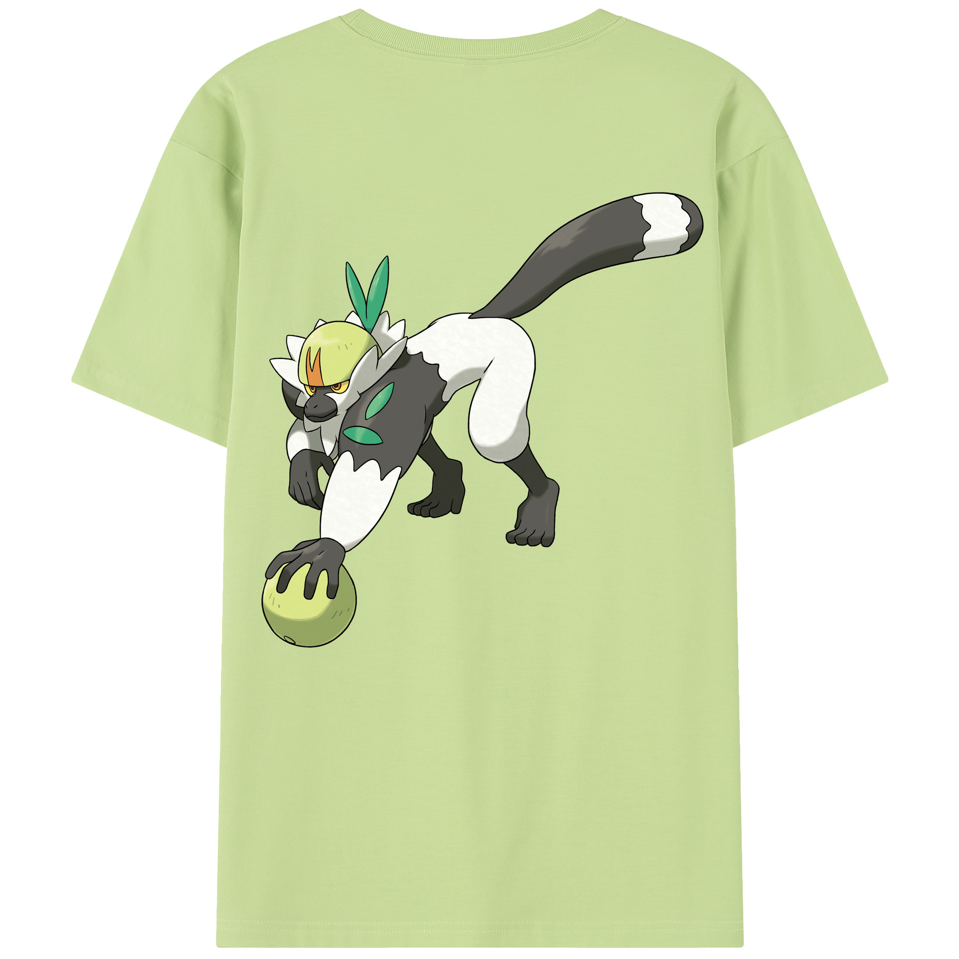 （画像用） ポケットモンスター Pokémon 綿100％半袖Tシャツ（背面プリント）